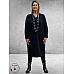 KAFFE CURVE Knit Dress Niela Black Deep